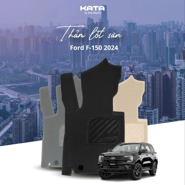 Thảm Lót Sàn Ô Tô Ford F-150 Chính Hãng