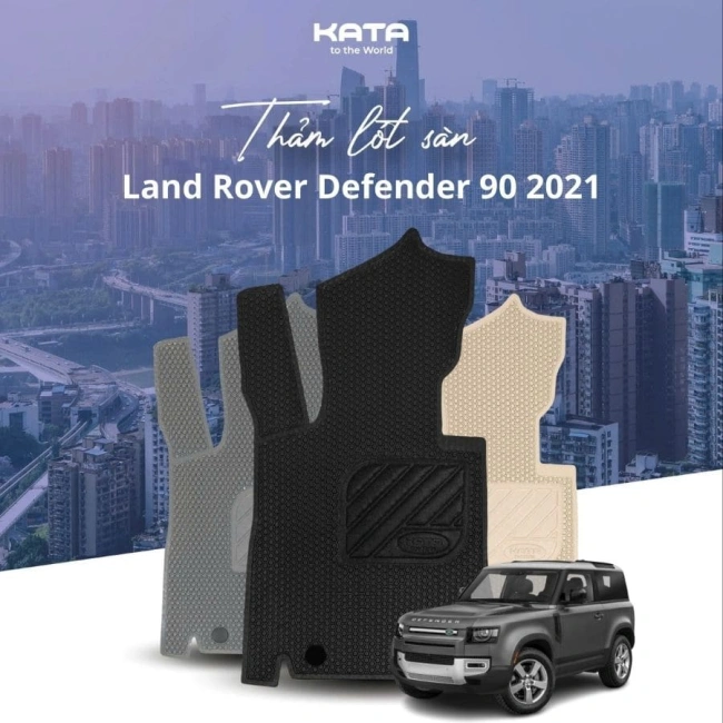 Thảm Lót Sàn Ô Tô Land Rover Defender 90 2025