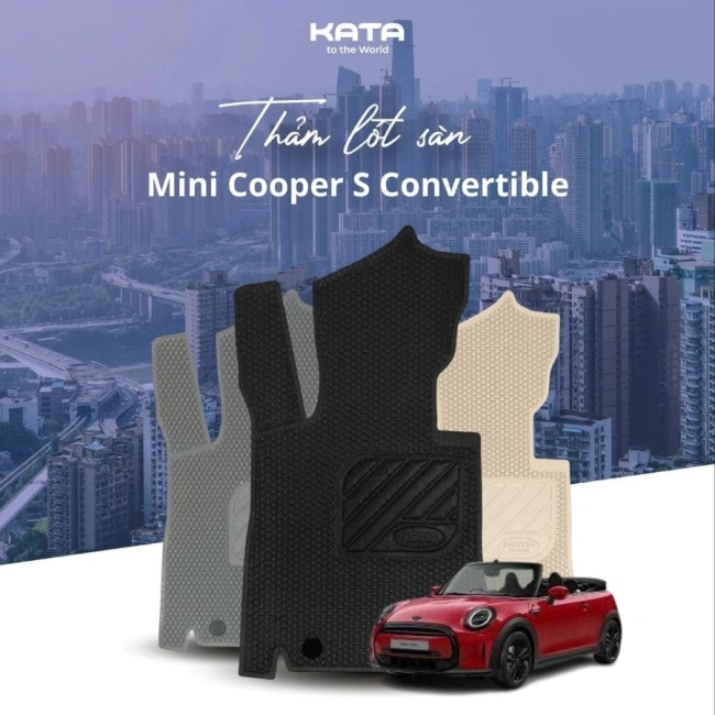 Thảm lót sàn ô tô Mini Cooper S Convertible
