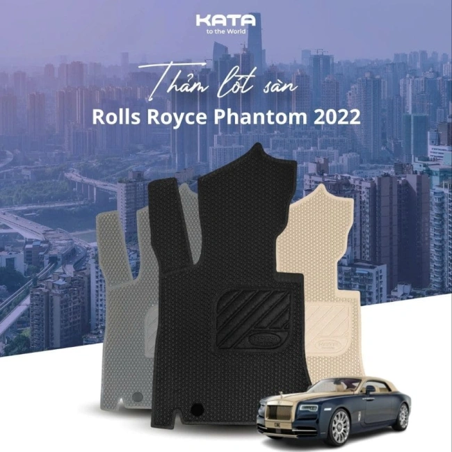 Thảm Lót Sàn Ô Tô Rolls-Royce Phantom