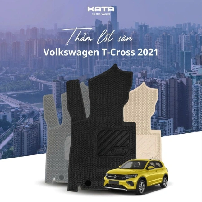 Thảm lót sàn ô tô Volkswagen T-Cross