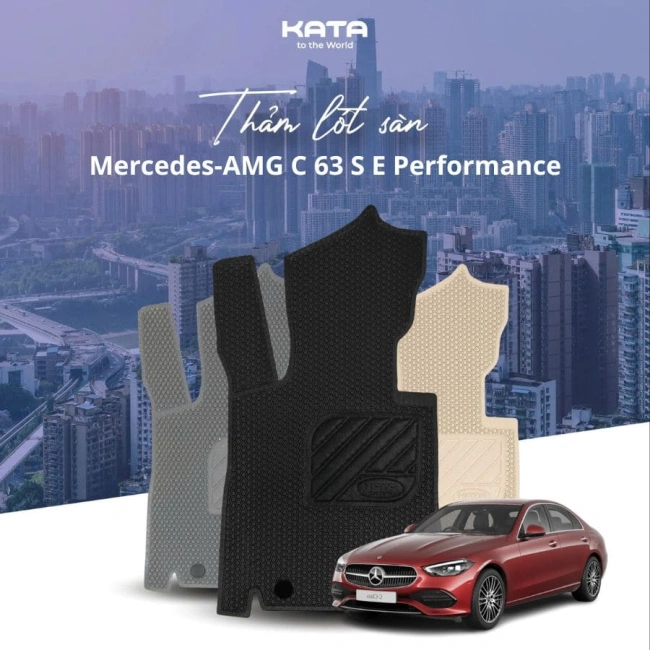 Thảm lót cao cấp Mercedes-AMG C63 S E Performance
