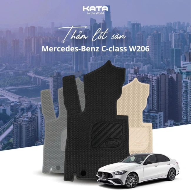 Thảm Lót Sàn Ô Tô Mercedes-Benz C W206