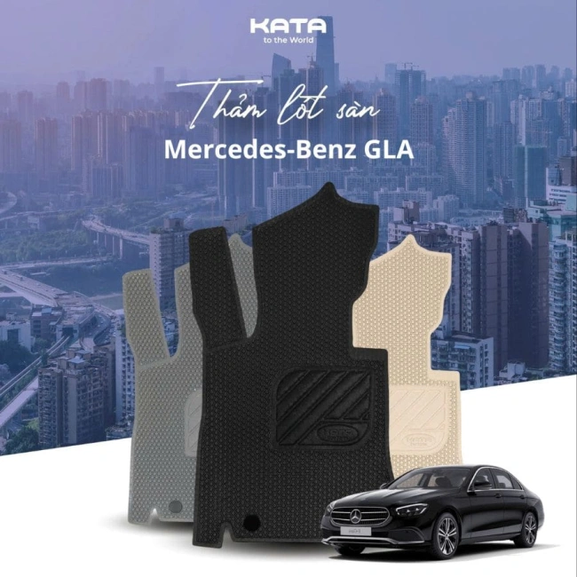 Thảm lót sàn Mercedes GLA 2025 Cao Cấp KATA