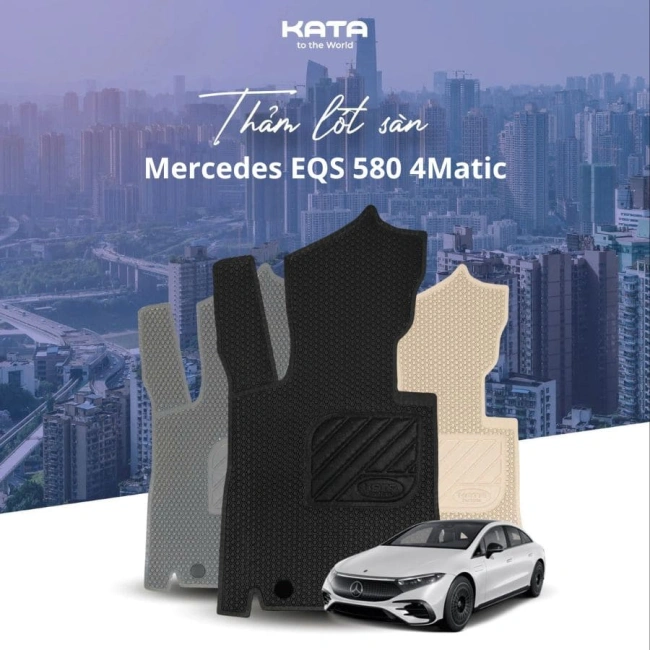 Thảm lót sàn ô tô Mercedes EQS 2023-2025