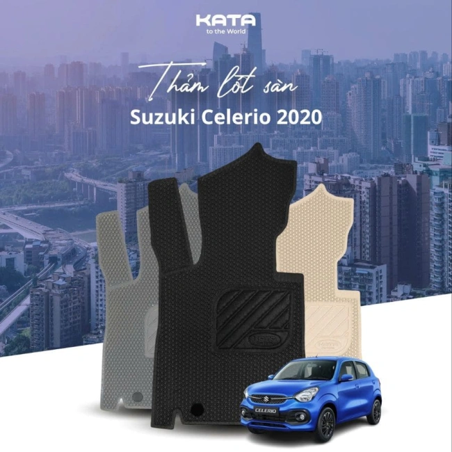 Thảm Lót Sàn Xe Suzuki Celerio KATA