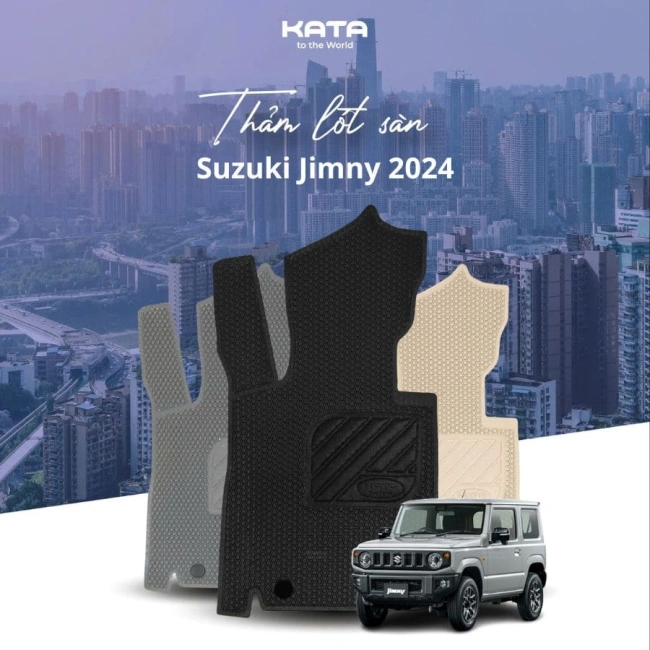 Thảm Lót Sàn Ô Tô Suzuki Jimny 2025