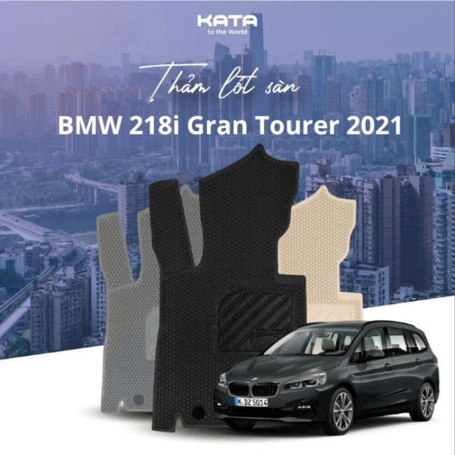Thảm lót sàn ô tô BMW 218i Gran Tourer 2021-2025