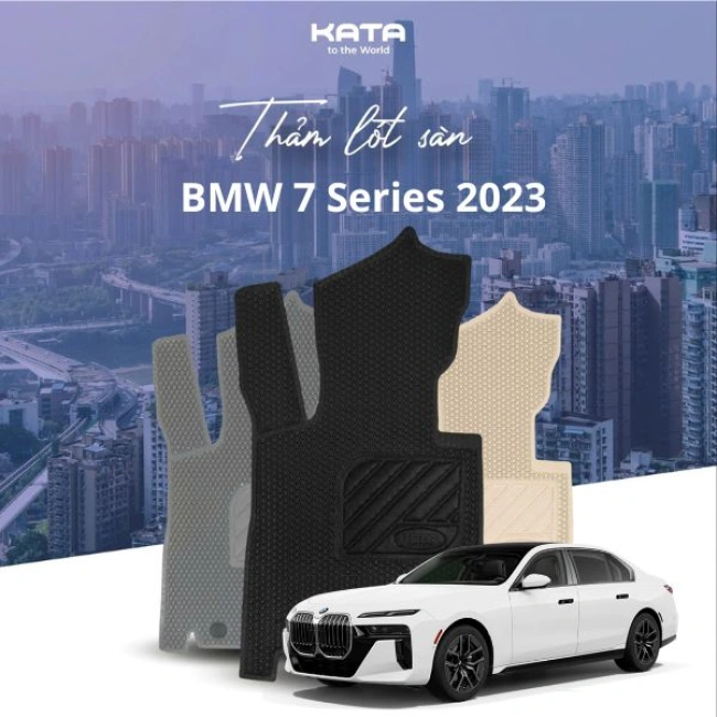 Thảm Lót Sàn Ô Tô BMW 7 Series 2023-2025