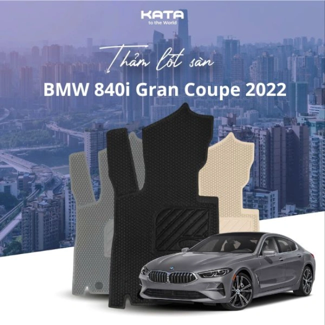 Thảm Lót Sàn Ô Tô BMW 840i Gran Coupe