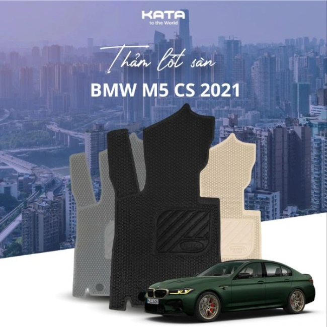 Thảm lót sàn ô tô BMW M5 CS