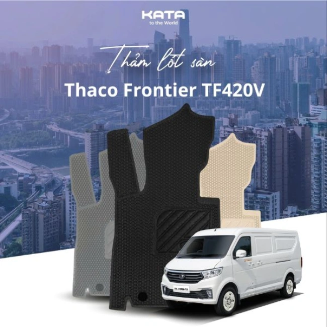 Thảm Lót Sàn Ô Tô Tải Thaco Frontier TF420V