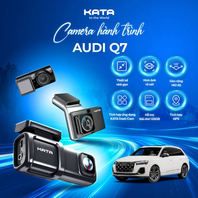 Lắp Camera Hành Trình Cho Audi Q7