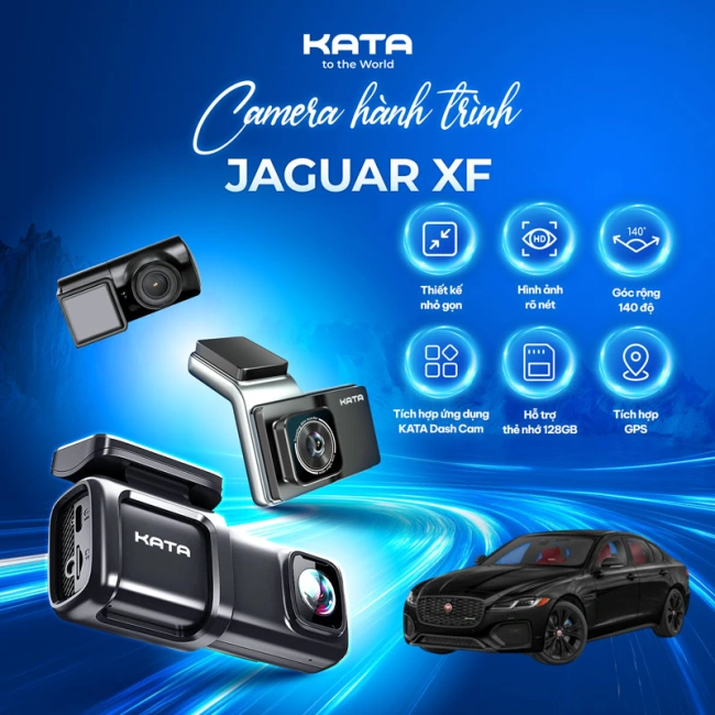 Gắn Camera Hành Trình Cho Jaguar XF KATA