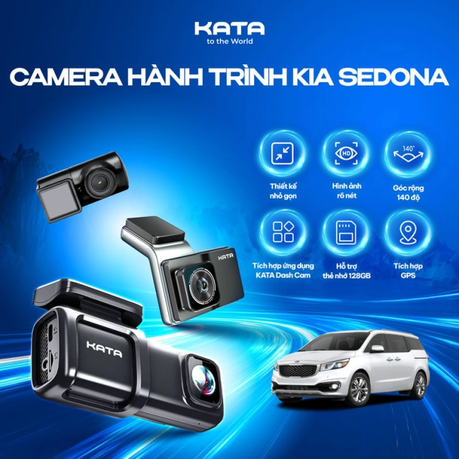 Camera Hành Trình Ô Tô Cho Xe KIA Sedona