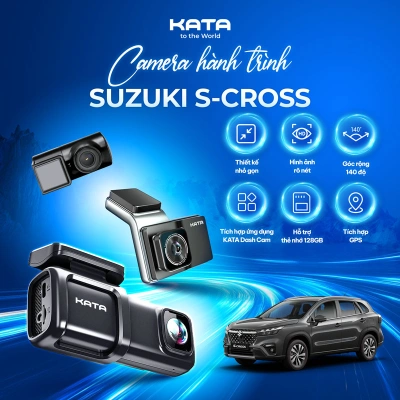 Gắn Camera Hành Trình Cho Xe Suzuki S-Cross
