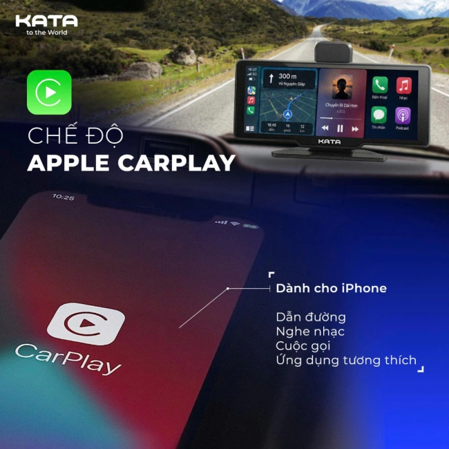 Màn Hình ô tô KATA MH01 6-in-1 | 6 Công Nghệ Gọn Trong 1 Màn Hình