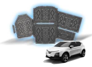 Tấm Giáp Bảo Vệ Pin VF5 KATA Nguyên Khối Không Mối Hàn