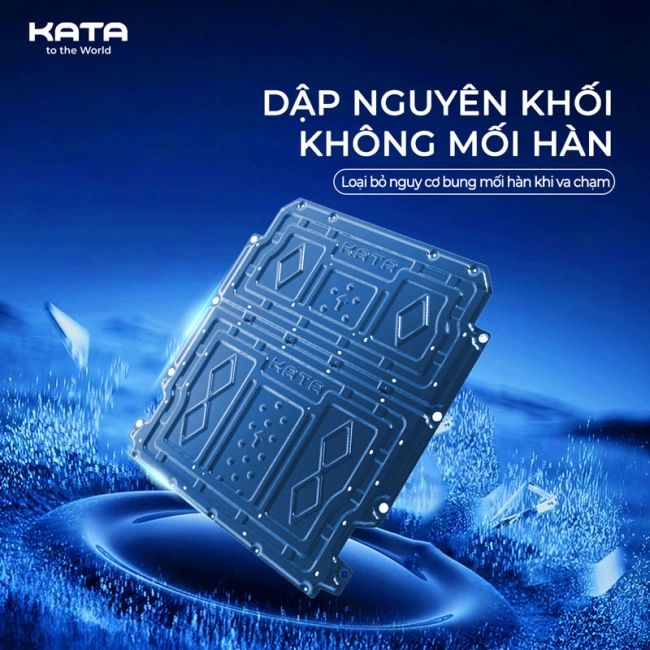 Tấm Giáp Bảo Vệ Pin VF5 KATA Nguyên Khối Không Mối Hàn