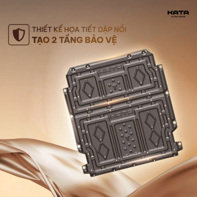 Tấm Giáp Bảo Vệ Pin VF5 KATA Nguyên Khối Không Mối Hàn