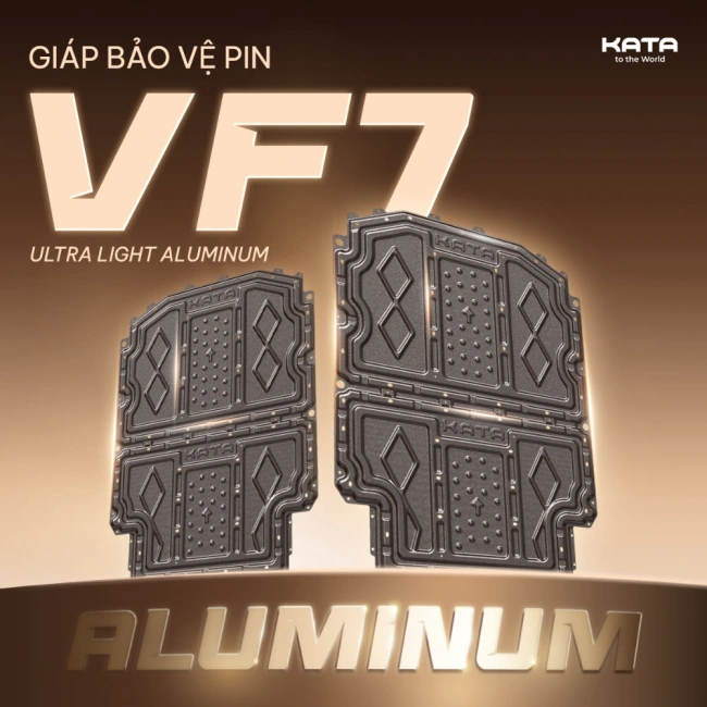 Giáp Bảo Vệ Pin Vinfast VF7 KATA Sơn Tĩnh Điện