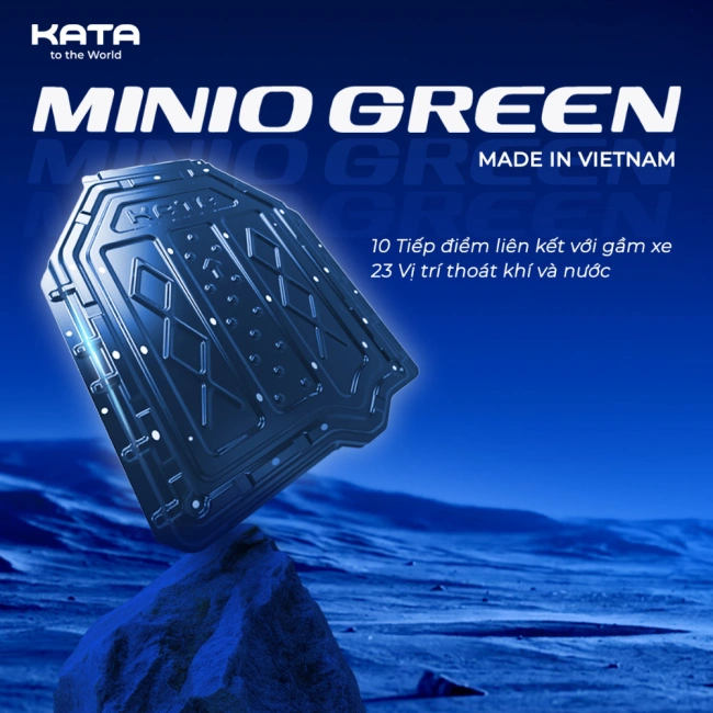 Tấm Giáp Bảo Vệ Pin Vinfast Minio Green KATA