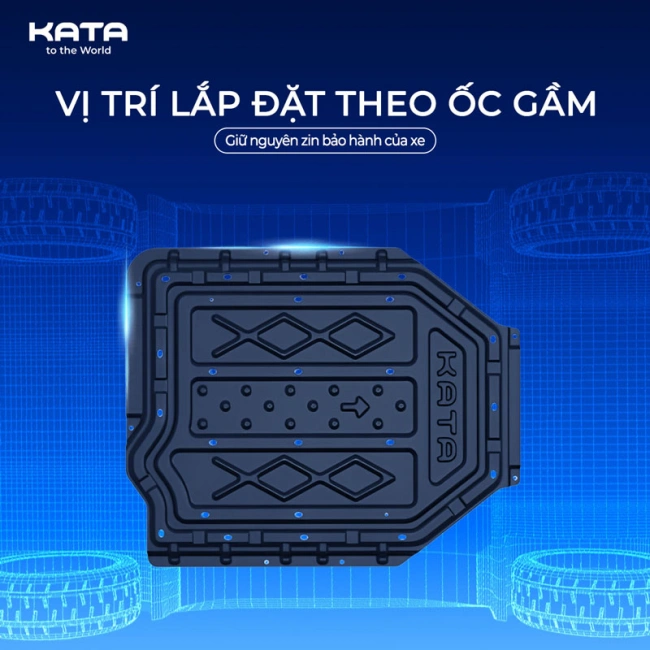Tấm Giáp Bảo Vệ Pin VF3 Eco/Plus KATA Chính Hãng