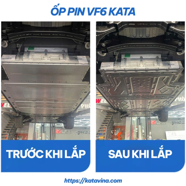 Giáp Bảo Vệ Pin Vinfast VF6 KATA Trọng Lượng Nhẹ