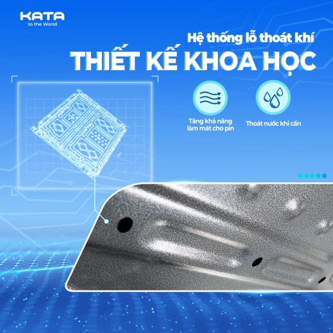 Giáp Bảo Vệ Pin Xe Vinfast Limo Green KATA