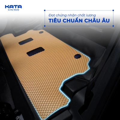 Thảm Lót Sàn Ô Tô KATA Dùng Cho Xe Limo Green/MPV 7