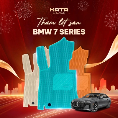Thảm Lót Sàn Ô Tô BMW 7 Series 2023-2025