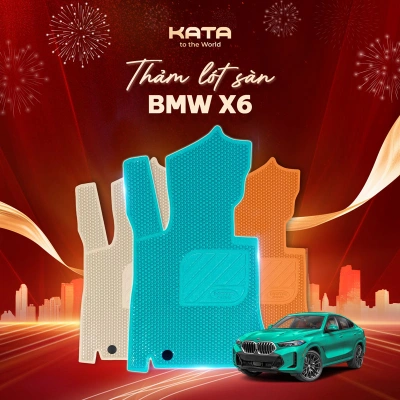 Thảm Lót Sàn Ô Tô BMW X6 2024-2025