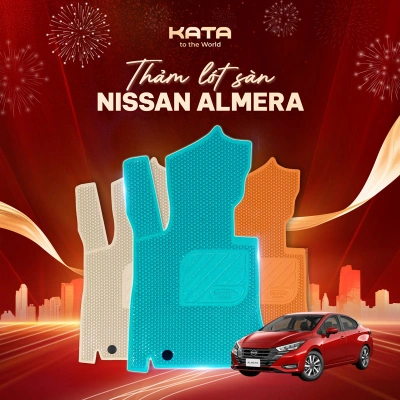 Thảm lót sàn ô tô Nissan Almera (Nissan Sunny cũ)