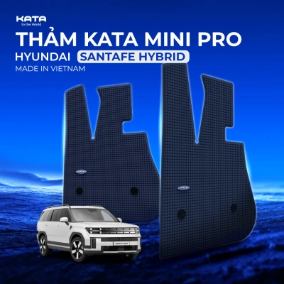 Thảm Lót Sàn Ô Tô KATA Dùng Cho Xe Hyundai SantaFe Hybrid