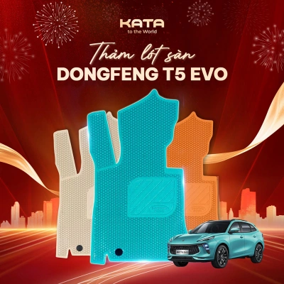Thảm lót sàn ô tô Dongfeng T5 Evo 2021