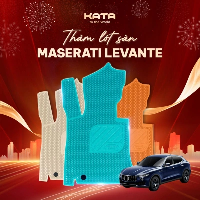 Thảm lót sàn ô tô Maserati Levante cao cấp