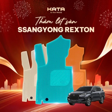 Thảm lót sàn ô tô Ssangyong Rexton