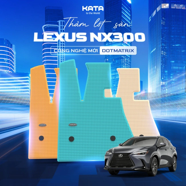 Thảm lót sàn ô tô Lexus NX300