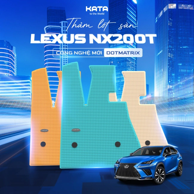 Thảm lót sàn xe ô tô Lexus NX200T