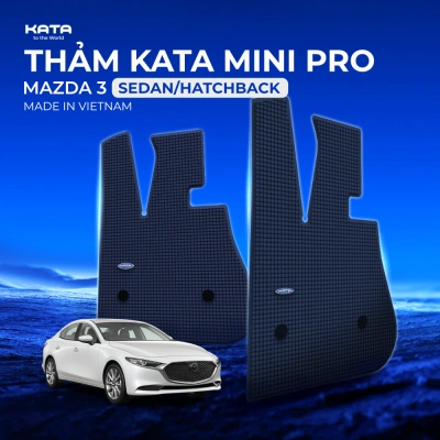 Thảm lót sàn ô tô KATA dành cho xe Mazda 3 Sedan/Hatchback