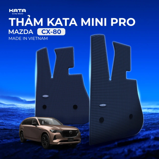 Thảm Lót Sàn Ô Tô KATA Dành Cho Xe Mazda CX-80
