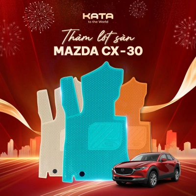 Thảm Lót Sàn Ô Tô Mazda CX-30 2026
