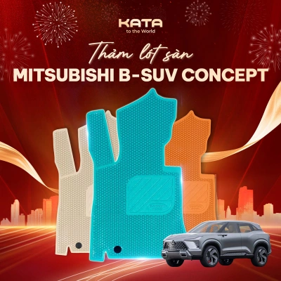 Thảm Lót Sàn Ô Tô KATA Dành Cho Xe Mitsubishi B-SUV Concept