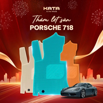 Thảm lót sàn ô tô Porsche 718