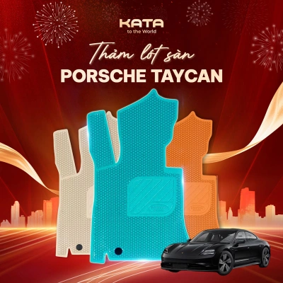 Thảm lót sàn ô tô Porsche Taycan 