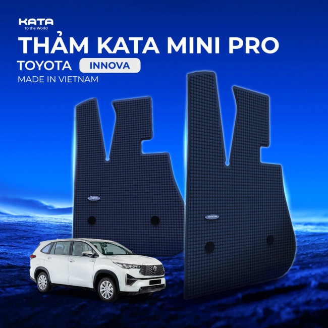 Thảm Lót Sàn Ô Tô KATA Dùng Cho Xe Toyota Innova 2019-2025