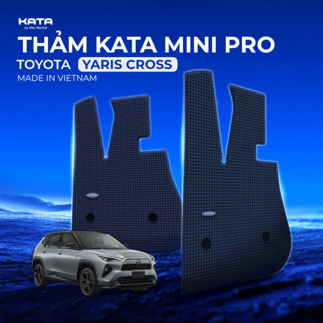 Thảm Lót Sàn Ô Tô KATA Cho Xe Yaris Cross (Hybrid-HEV) 2026