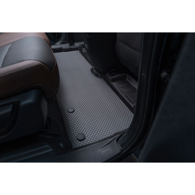Thảm Lót Sàn Xe Limo Green TPE Tràn Viền & PVC Vân Dotmatrix