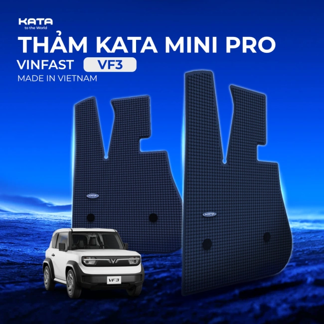 Thảm Lót Sàn Ô Tô KATA Dành Cho Xe VinFast VF3