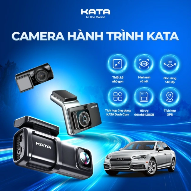 Camera hành trình Audi A4 thông minh, chất lượng, chính hãng